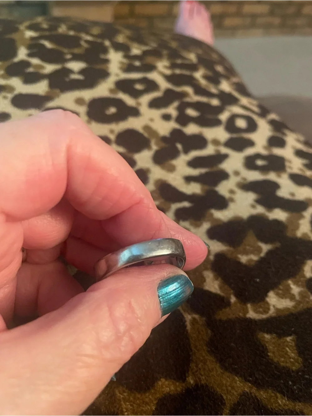 Men's Cross Shield Stainless Steel Ring - Silver sz 14.5
